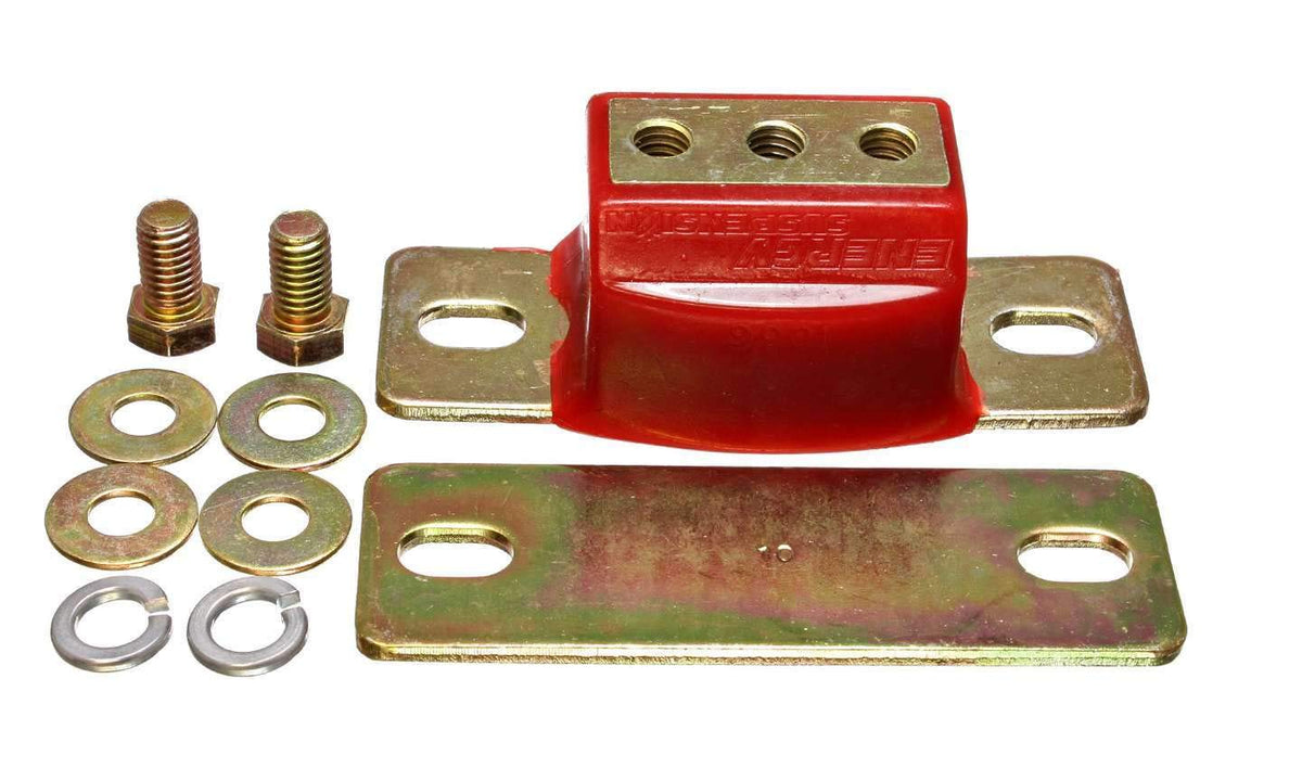 Energy Suspension 3.1108R front view showing mount profile and durable polyurethane
