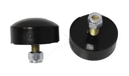 Energy Suspension front view showing button-head bump stop and durable polyurethane benefit