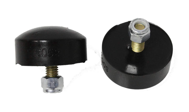 Energy Suspension front view showing button-head bump stop and durable polyurethane benefit