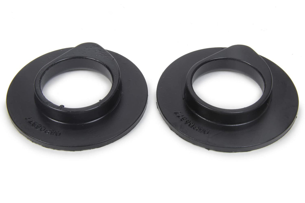 Energy Suspension front coil isolator kit showing packaging and durable polyurethane benefit