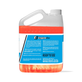 Engine Ice closeup label highlighting propylene glycol OAT formula benefits