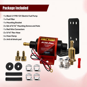 ENGINEMAN pump in garage on workbench with tools, ideal for DIY performance builds