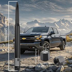Engirette antenna close-up of 6061 aluminum texture highlighting durability benefit