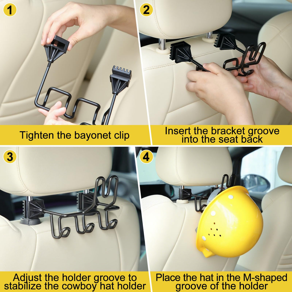 Enhon used by construction worker loading gear, improving cab organization
