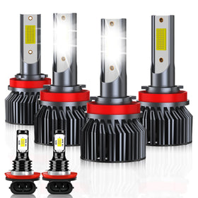 ENJOYAKOM front packaging showing the Altima LED bulb kit and quick install benefit