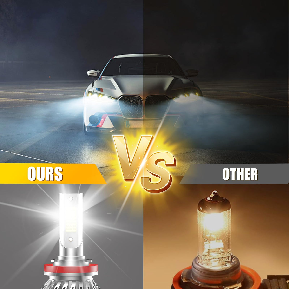 ENJOYAKOM lifestyle night drive in Altima highlighting clearer road contrast