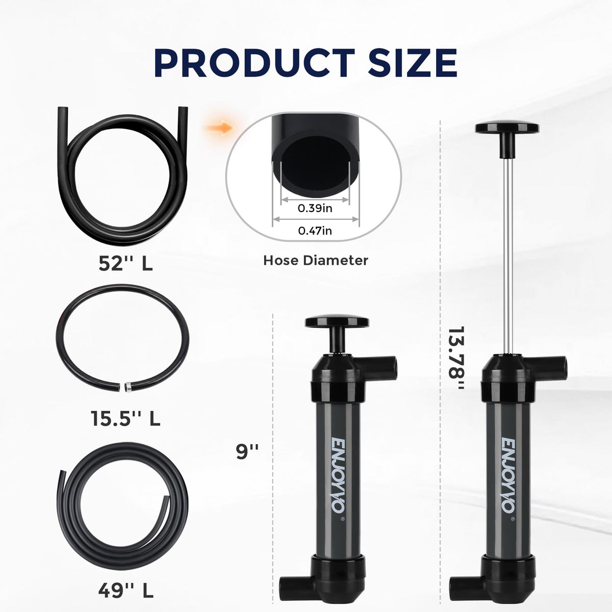 ENJOYVO rolled-up kit fitting into a trunk for easy storage and portability
