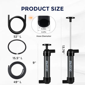 ENJOYVO rolled-up kit fitting into a trunk for easy storage and portability