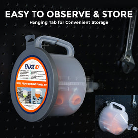 ENJOYVO full 15-piece kit neatly stacked for compact toolbox storage