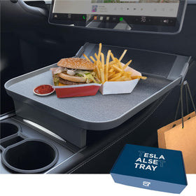 Ennovatools center console front view showing stable tray and easy access benefit