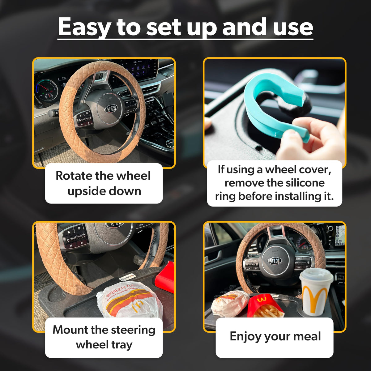 ENRICH UP textured material detail showing durable, non-slip surface benefit
