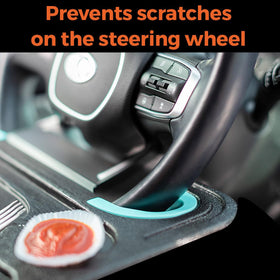 ENRICH UP lightweight tray stored under passenger seat for easy transport