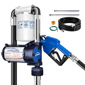 Ensurix front view of 12V pump showing compact design and rugged build benefit
