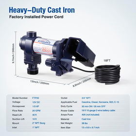 Ensurix premium fuel filter close-up emphasizing cleaner fuel and longer equipment life