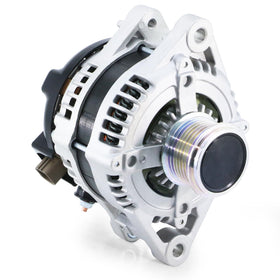 EnTurbo front view alternator showing casing and mounting points for correct fit