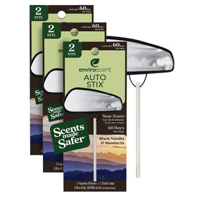 Enviroscent front packaging showing three sets, clear product view and benefit