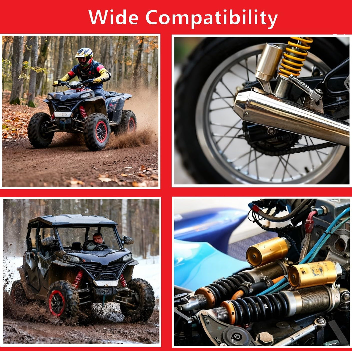 ENYSAON all components laid out showing included fittings and durable build