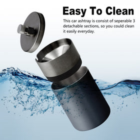 EOCICI stainless steel close-up showing durable, rust-resistant finish