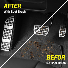 EOKPHULL Velcro straps fastening brush to a step offering secure, tool-free installation