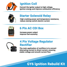EOPOAYI AC CDI box image showing compact module and wiring to increase ignition energy