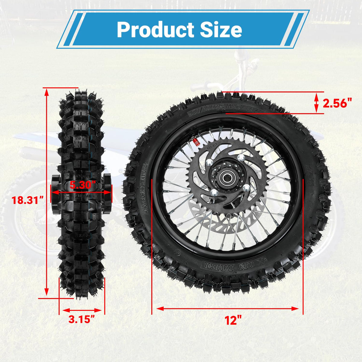 EOPOAYI 428 41T sprocket and chain view showing steel construction for long life