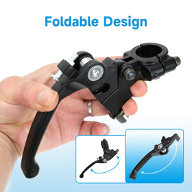 EOPOAYI close-up of folding lever mechanism highlighting impact protection benefit
