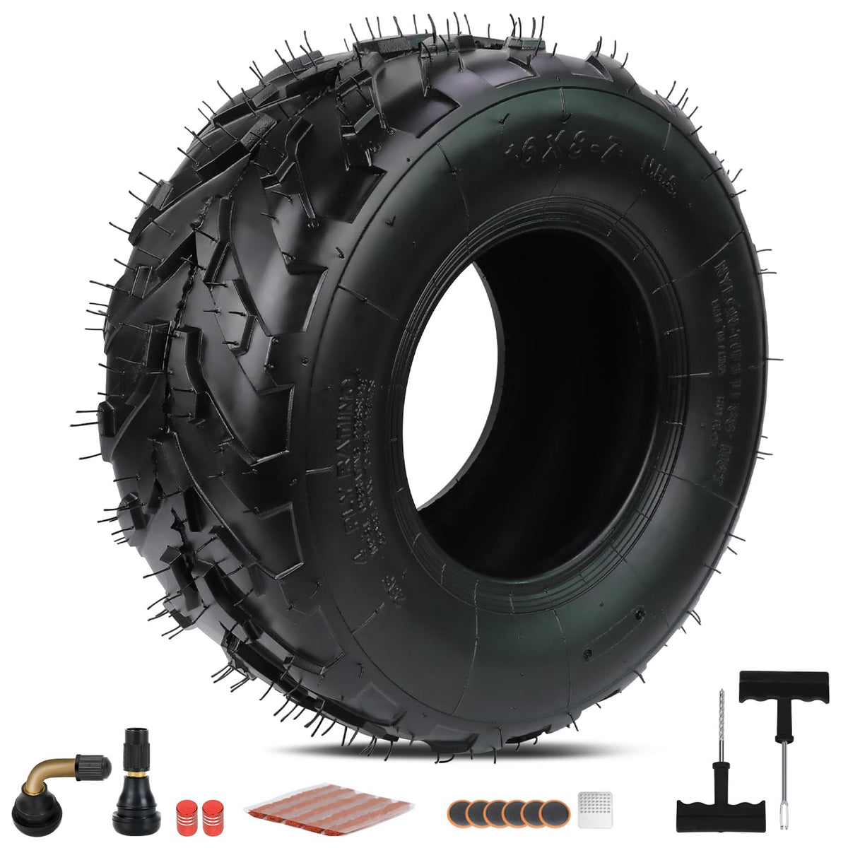 EOPOAYI front tread profile showing aggressive grip and improved traction
