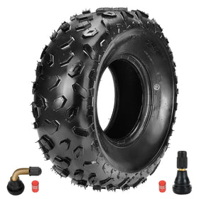 EOPOAYI front view mounted tire showing fit and profile for easy replacement
