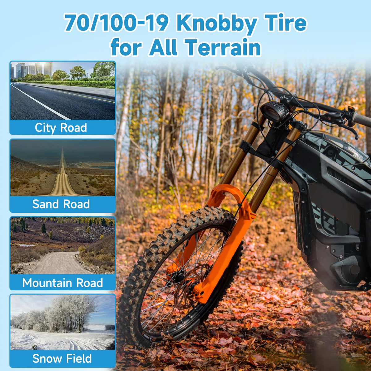 EOPOAYI full kit layout with tire, tube and repair accessories for readiness