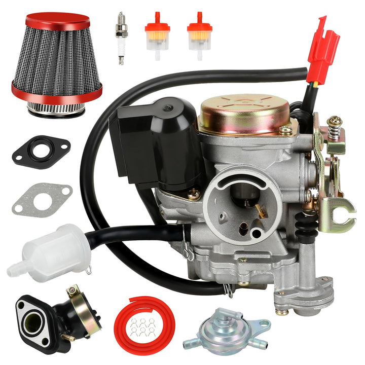 EOPOAYI carburetor front view showing fit and function benefits