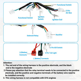 EOPOAYI multifunction ATV switch and keyed ignition switch for user control convenience