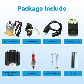 EOPOAYI repair scene with starter kit used by a mechanic for fast service