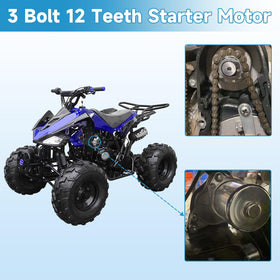 EOPOAYI starter mounted on an ATV demonstrating quick installation benefit