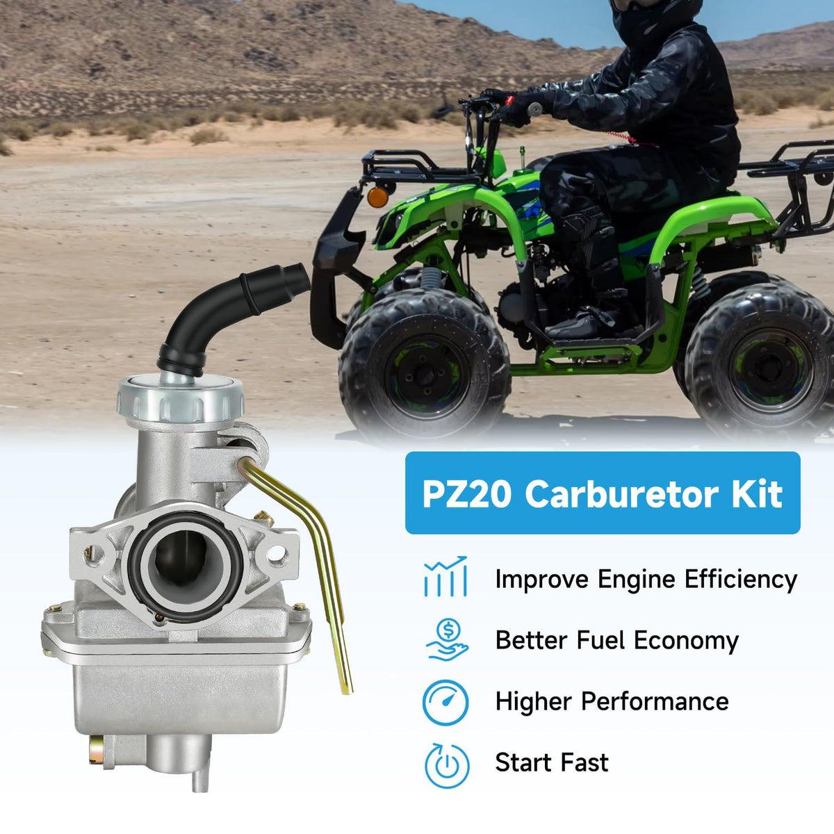 EOPOAYI stator and ignition coil assembly demonstrating reliable spark generation