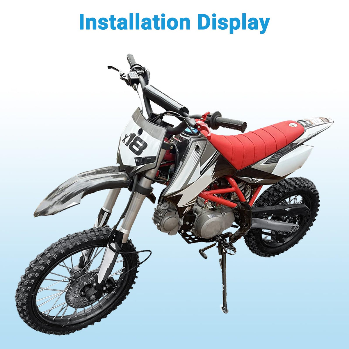 EOPOAYI throttle cable laid out showing supplied length and easy replacement benefit