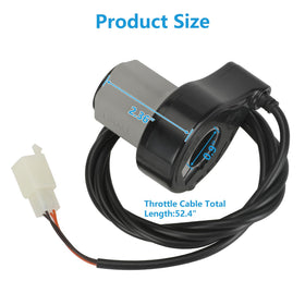 EOPOAYI throttle packaging with model label, quick identification