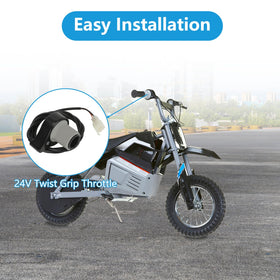 EOPOAYI throttle next to ruler, clear size and fit verification
