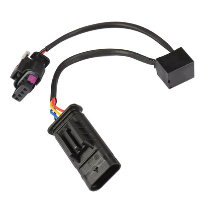 EOQIFJM front connector showing plug for quick installation benefit
