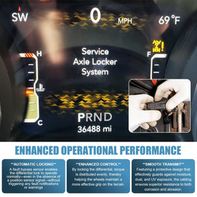 EOQIFJM installed on axle demonstrating restored locker operation