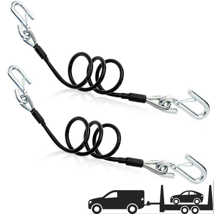 Eorbow front packaging showing two 44-1/2" coiled cables for organized towing