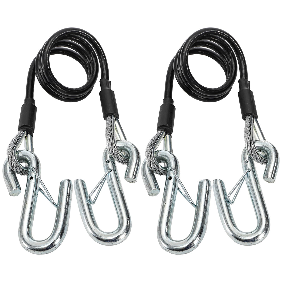 Eorbow cable attached to trailer coupler illustrating correct installation benefit