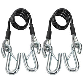 Eorbow cable attached to trailer coupler illustrating correct installation benefit