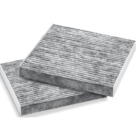 EPAuto CP134 activated carbon layer detail, EPAuto reduces cabin odors and fumes