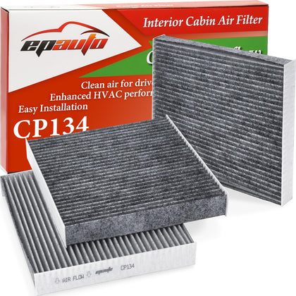 EPAuto CP134 three-pack front packaging showing product and branding benefits