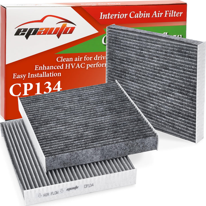 EPAuto CP134 three-pack front packaging showing product and branding benefits