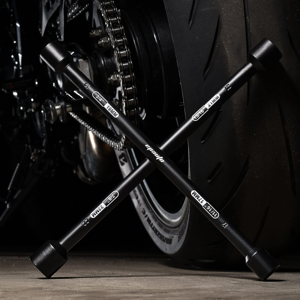 EPAuto wrench stored in car trunk demonstrating compact emergency readiness