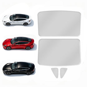 Epltion sunshade front view showing clean white cover and waterproof finish for heat reduction