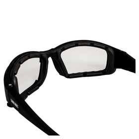 Epoch top-angle showing soft frame padding that seals against wind
