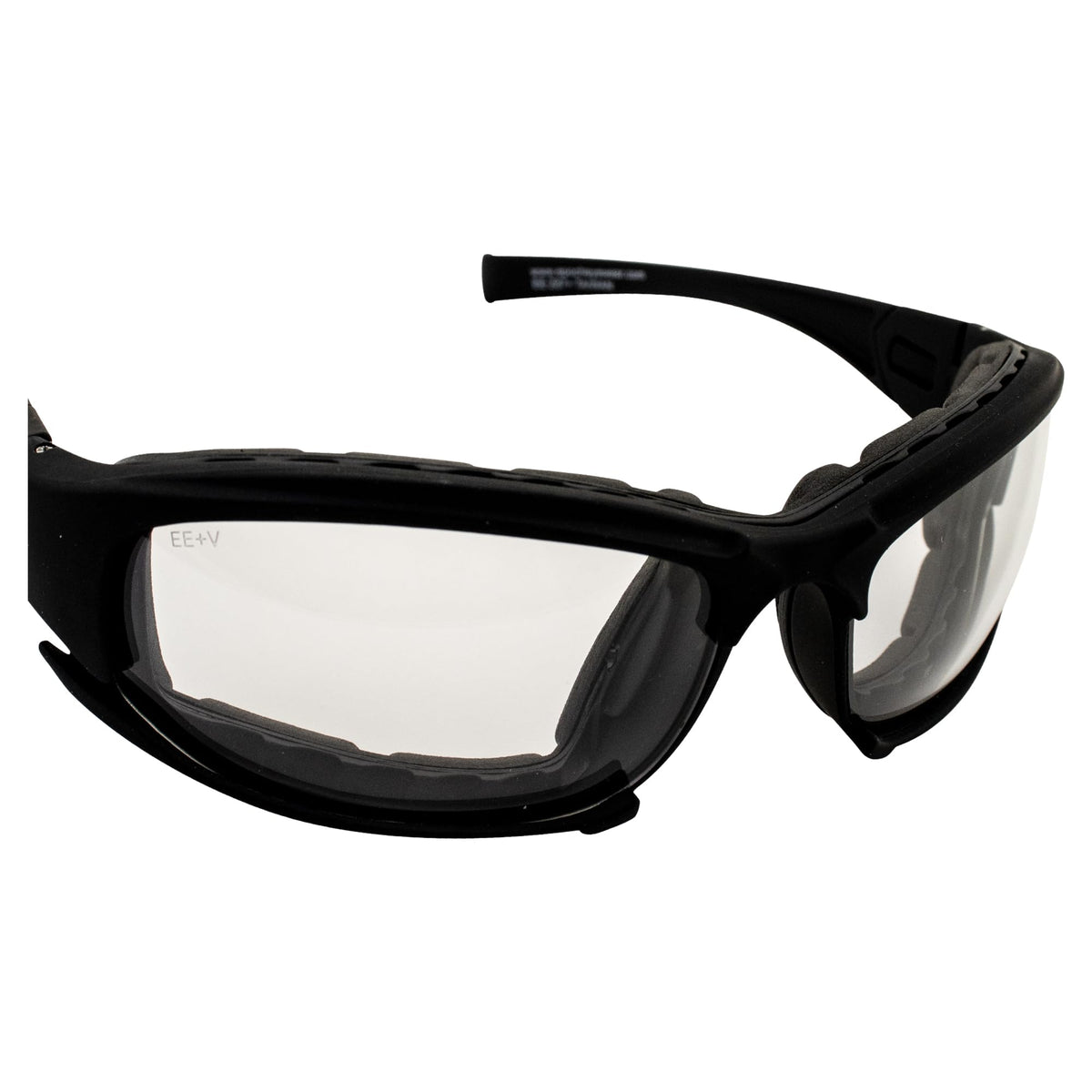 Epoch lens half-darkened in sunlight showing clear-to-smoke transition