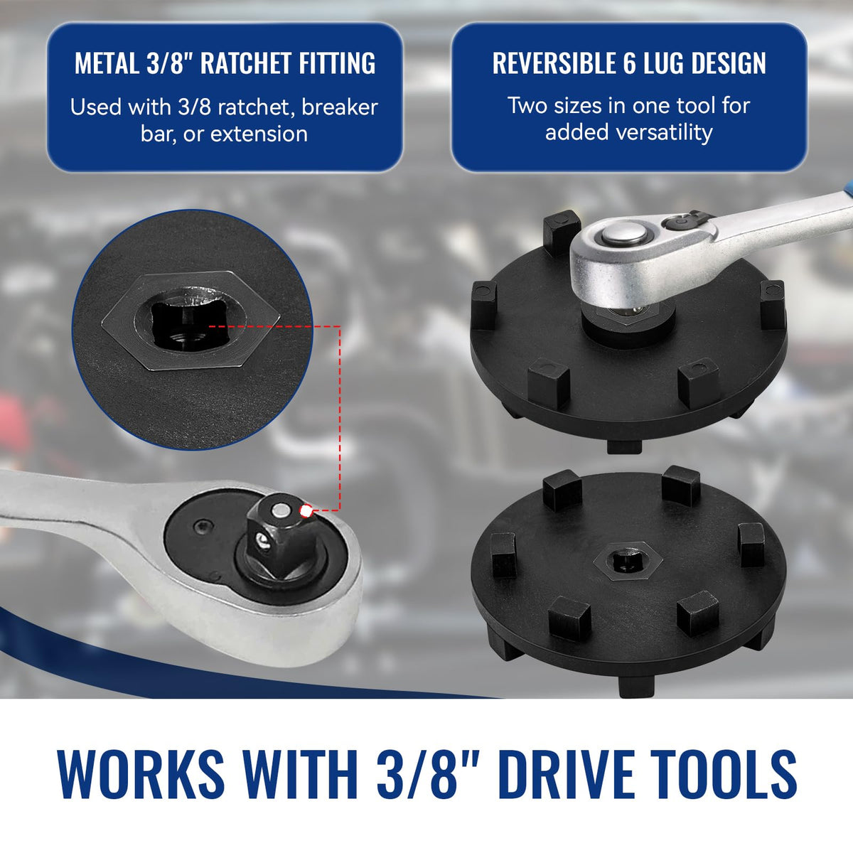 ERETOW 6760 reversible lug profile illustrating secure engagement